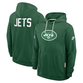 Nike Pánská mikina New York Jets NFL 2025 Sideline Vintage Alternate Hoodie Velikost: XL