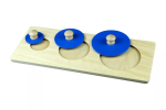Moyo Montessori Moyo Montessori Puzzle - tři kruhy