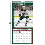 JF Turner Kalendář Minnesota Wild NHL 2026 Wall Calendar