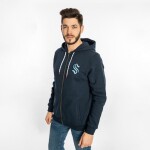 47 Brand Pánská Mikina Seattle Kraken Back Check 47 MORRIS Full Zip Hood Velikost: