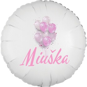 Miuška - balónek se jménem - Balonky.cz Miuška - balónek se jménem - Balonky.cz