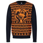 Forever Collectibles Pánská mikina Chicago Bears NFL Big Logo Ugly Christmas Sweater Velikost: S