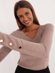 Jumper AT SW 2334.91 tmavě lila S/M