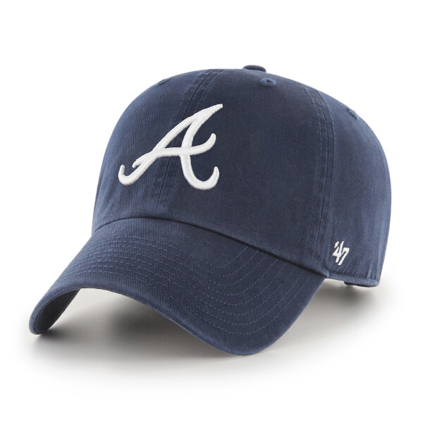 47 Brand Pánská Kšiltovka Atlanta Braves '47 CLEAN UP