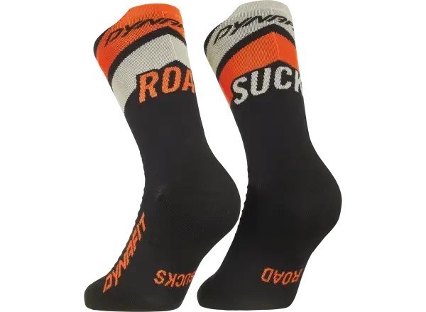 Dynafit Ultra Crew běžecké ponožky Black Out/Ultra Orange vel. 43-46