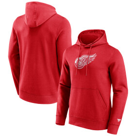 Fanatics Pánská mikina Detroit Red Wings Primary Logo Graphic Hoodie Athletic Red Velikost: