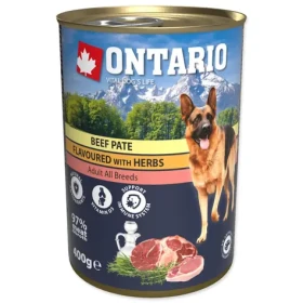 Ontario Konzerva hovězí s bylinkami paté 400g (214-21102)