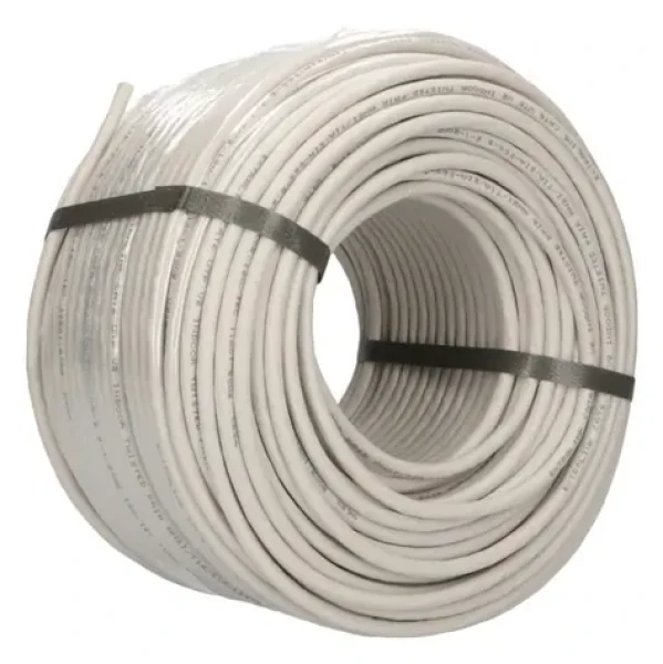 Extralink CAT6 U/UTP V2 šedá / Síťový kabel / vnitřní / 100 m / drát / PVC (EX.19713)