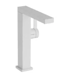 Hansgrohe Tecturis E - Umyvadlová baterie s výpustí Push-Open | CoolStart | EcoSmart | matná bílá (73063700)