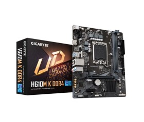 GIGABYTE MB Sc LGA1700 H610M K DDR4, Intel H610, 2xDDR4, 1xHDMI, mATX EDF_524750