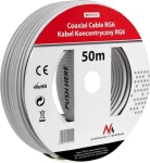 Maclean MCTV-571 bílý / Anténní kabel / 50 m (MCTV-571)
