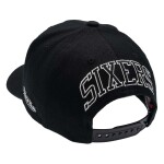 Mitchell & Ness Pánská kšiltovka Philadelphia 76ers NBA Monochrome Classic Red Stretch-Snap