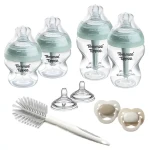 Tommee Tippee Advanced ANTI-COLIC novorozenecká startovací sada / Kojenecké lahve / 150 a 260 ml / 9 dílů / 0m+