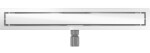 MEXEN/S - Flat MGW podlahový žlab 50 cm bílé sklo 1027050-15