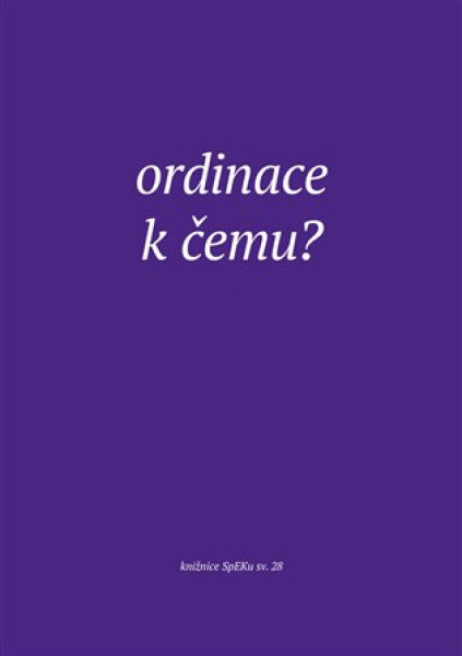 Ordinace. K čemu? - Jiří Šamšula