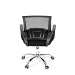 Dětská židle, výškově nastavitelná, černá síťovina, KA-L103 BK