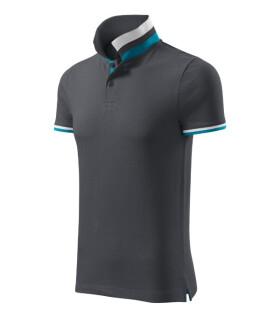 Collar Up polokošile pánská light anthracite 2XL