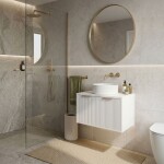 REA - Koupelnová skříňka pod umyvadlo Core 60cm White REA-M0400