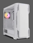 Nanoxia DS-9G-W bílá / Počítačová skříň / Midi Tower / ARGB / USB-C / tvrzené sklo (DS-9G-W)