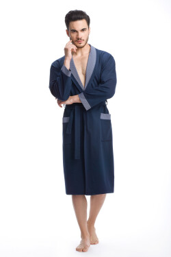 PÁNSKÝ BAVLNĚNÝ ŽUPAN FR-005 JEANS XL