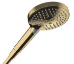 HANSGROHE - Raindance Select S Sprchová hlavice, 3 proudy, EcoSmart, leštěný vzhled zlata 26515990
