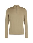 ICEBREAKER Mens 200 MFine Ace LS Half Zip Mock Neck, Flagstone (vzorek) velikost: M