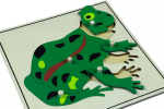 Moyo Montessori Moyo Montessori Puzzle - žába