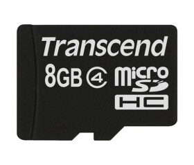 TRANSCEND MicroSDHC karta 8GB Class 4, bez adaptéru EDF_325050