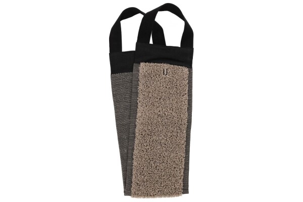 RENTO Masážní žínka na záda 14x70cm (froté/len)