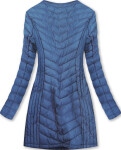 Dlouhá modrá dámská bunda model 5833390 modrá S (36) - DREAM STONE
