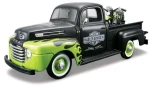 Maisto Harley-Davidson Custom 1948 Ford F-1 Pickup + 1948 FL Panhead