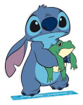 Lilo & Stitch XXl Figurka 2D Stitch