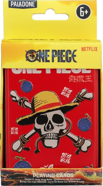 Hrací karty v plechovém boxu One Piece - Paladone