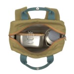 Green Label Little One & Me Square Backpack Small Gots olive