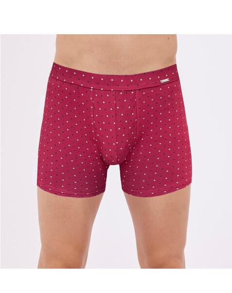 Boxerky Cornette Prime 904/136 S-2XL kaštanové L