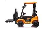 Mamido Dětský elektrický vysokozdvižný vozík JCB žlutý