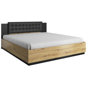 Dřevěná postel Magiso 180x200, vč. roštu a úp, bez matrace