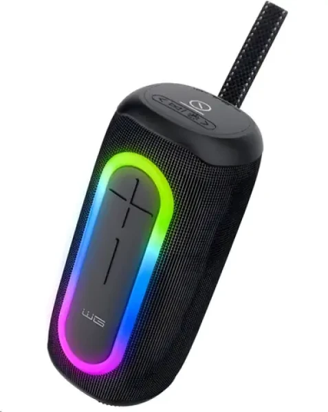 WG AirFlex PureBeats černá / Přenosný Bluetooth reproduktor / 40W / TWS / Bluetooth 5.3 / IPX6 (12373)