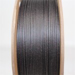 C-TECH GEMBIRD Filament GEMBIRD, PLA, 1,75mm, 1kg, "three galaxy" černá