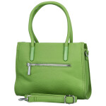 Módní dámská koženková kabelka do ruky Armin, zelená