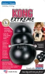KONG Žvýkací hračka Extreme Wobbler černá / Velikost M / 5,6 x 8,5 cm / pro psy 5-15 kg / odolný kaučuk (CA11148)