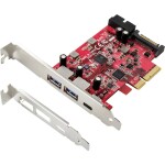 Conceptronic EMRICK USB 3.2 Gen 2 PCI-Express-Karte, 1-Port-USB-C und 1-Port-USB-A karta PCI-Express PCIe