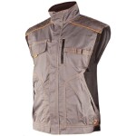 Montérková vesta VISION 05 H9114 šedá 54 šedá