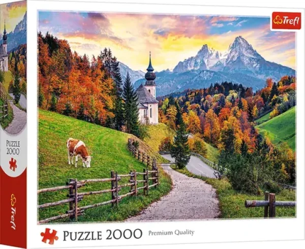 TREFL Puzzle Podzim v Bavorských Alpách