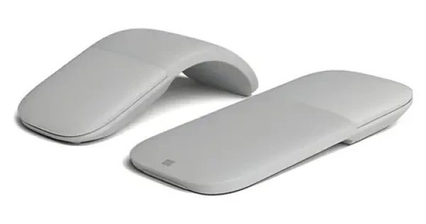 Microsoft Surface Arc Mouse světle šedá / Bezdrátová myš / BlueTrack / skládací (FHD-00002)
