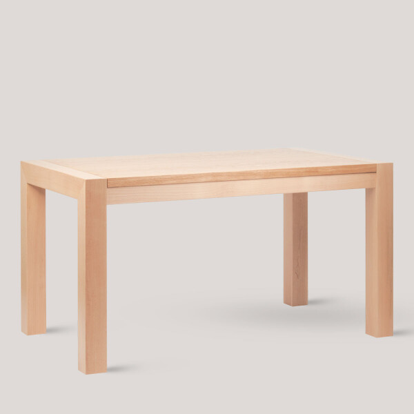STIMA Jídelní stůl STF40 dubová dýha (podnož buk) - hnědý ROZMĚR: (š/h/v) 120 x 80 x 75 cm (+60 cm rozklad)