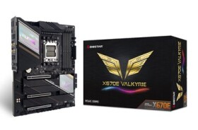 Biostar X670E VALKYRIE / AMD X670 / DDR5 / SATA III RAID / USB / GLAN / M.2 / sc.AM5 / ATX (X670E VALKYRIE)