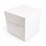 Cake star dortová krabice JOY bílá nepromastitelná 30x30x30cm