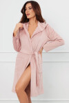 Italian Fashion Akara long barva: pudrově růžová XL