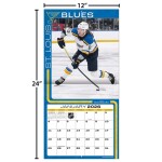 JF Turner Kalendář St. Louis Blues NHL 2026 Wall Calendar